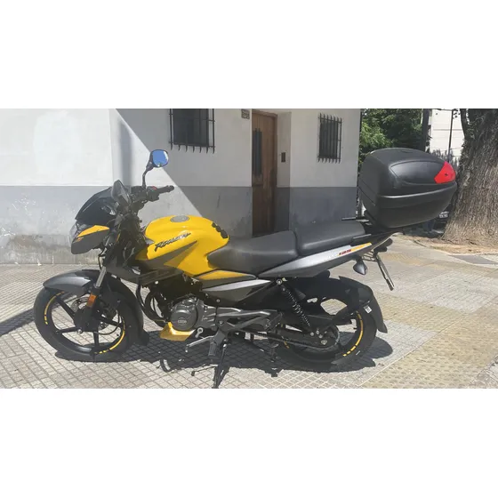 Bajaj Rouser 125 Ns 7500 Km Baul, Funda, Traba Disco Y Linga