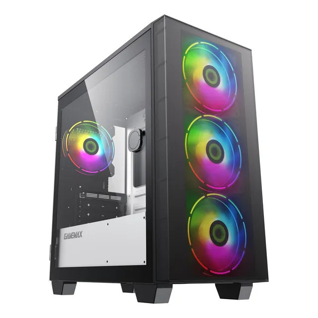Case Gamer Gamemax Aero Mini Argb M-atx Incluye 4 Fan Rgb