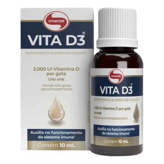 Vita D3 Líquida 2.000ui 10ml Vitafor