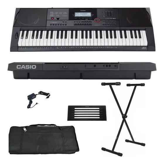 Teclado Arranjador Casio Ct-x3000 61 Teclas + Suporte + Capa