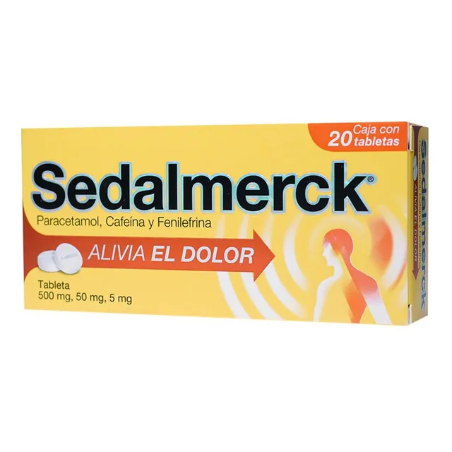 Sedalmerck Tabletas, 20 Tabletas