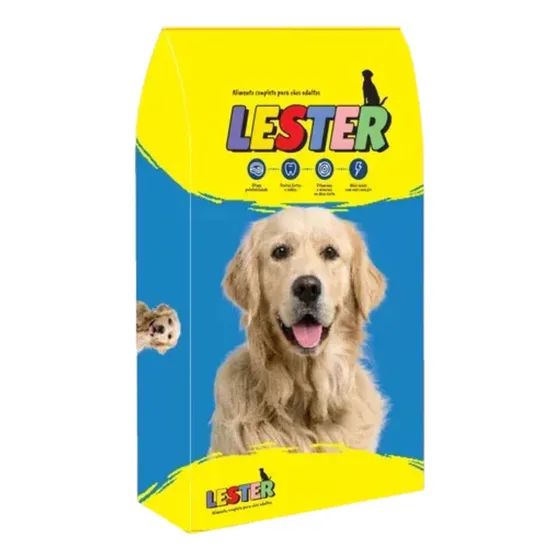 Ração Lester Mix De Sabores 7kg Para Cachorros Adultos