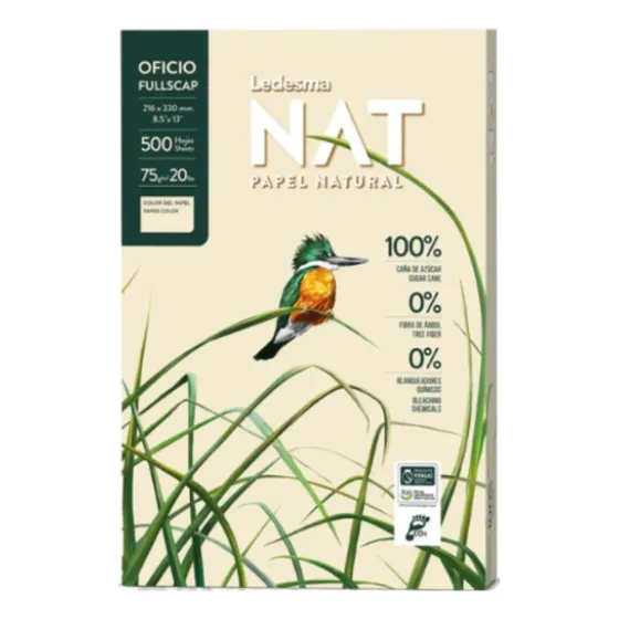 Papel Reciclado 75 Gr Chamex 500 Hojas Tamaño Oficio