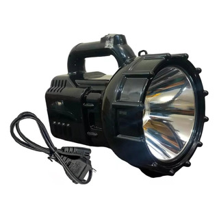 Lanterna 100w Farolete Holofote Recarregável Longo Alcance Lanterna 100w Farolete Holofote Recarregável Longo Alcance