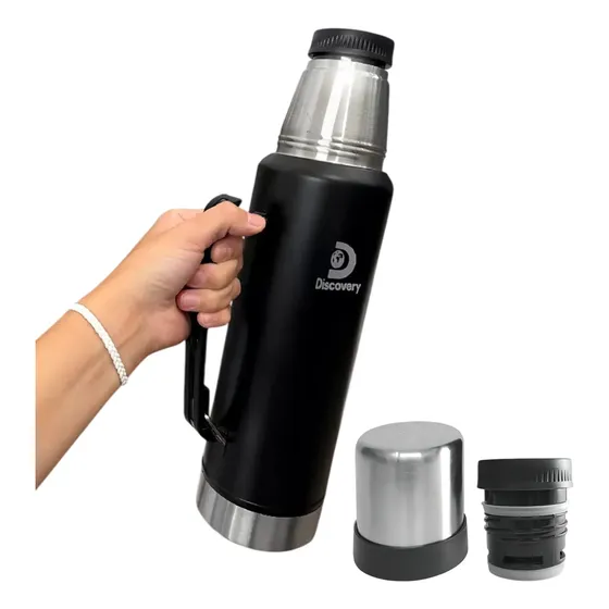Termo Acero Inoxidable Discovery Mate Cafe Caliente Frio