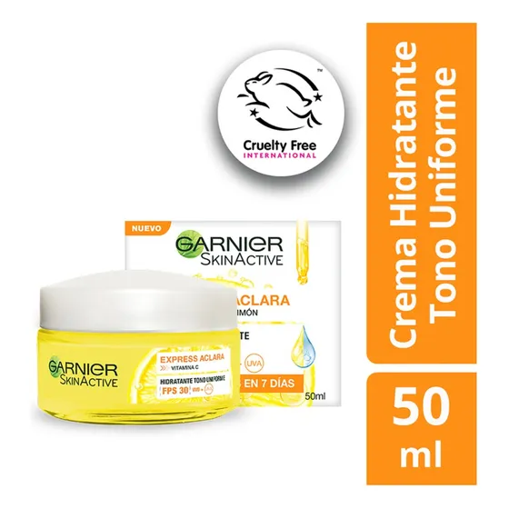 Crema Facial Express Aclara FPS30 Garnier 50ml