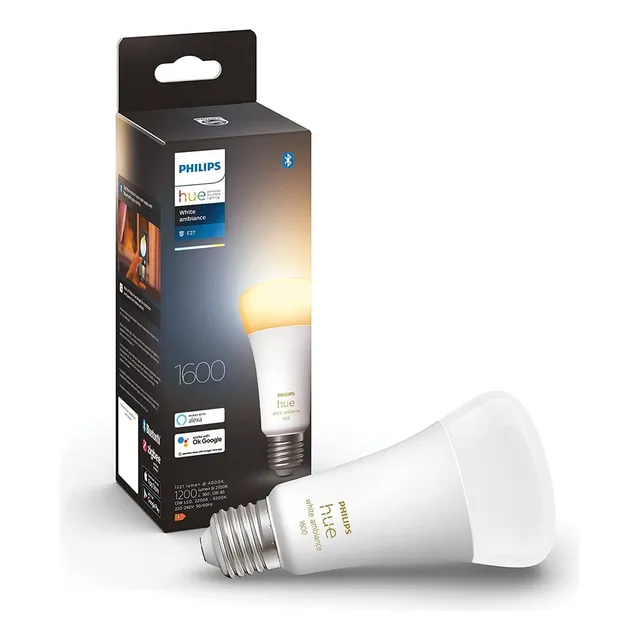 Philips Hue Bombilla Led Inteligente Wa 13w A67 E27 Eur Color de la luz Blanco cálido