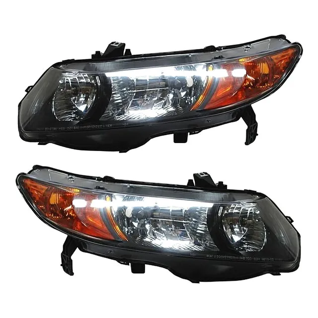 Kit-2 Faros Honda Civic 06 Generica
