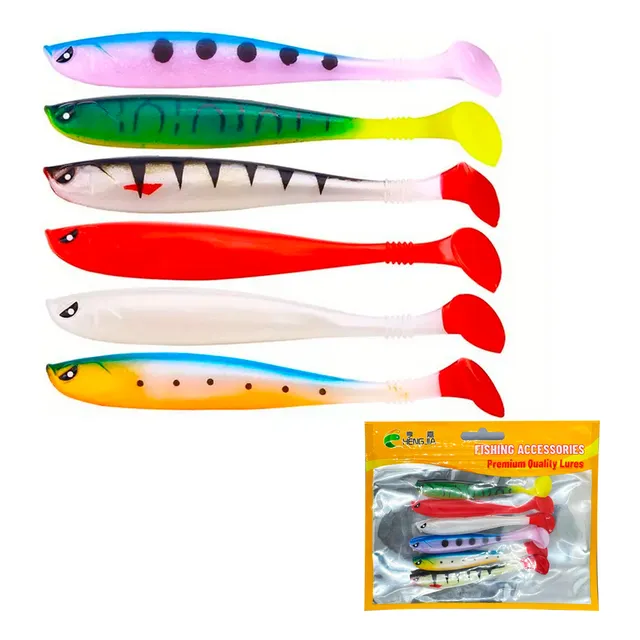 1 Paquete Señuelos Fluke Tipo Sardina 9.5cm