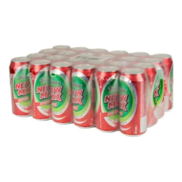 Pack De 24 Bebida Preparada New Mix Vampiro Lata 473 Ml