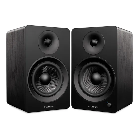 Fluance Altavoz Estereo Via Controlador Amplificador Tv Pc