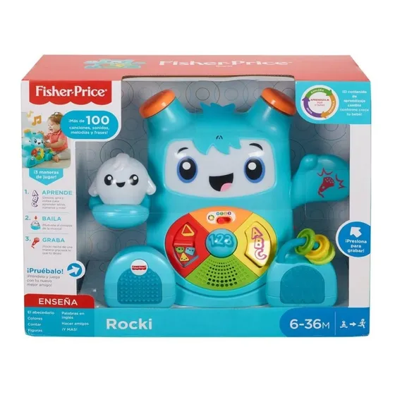 Robot Rocky Fisher Price - Supercompleto - Idioma Espanol