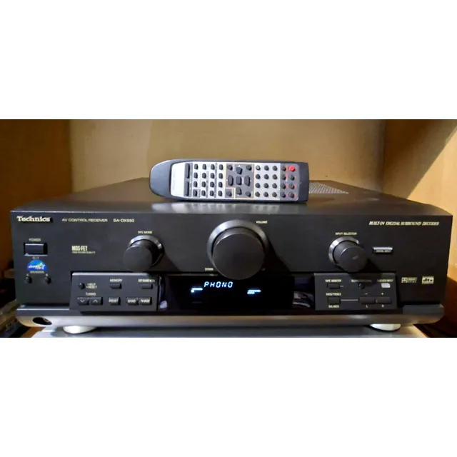 Technics Receiver Sa-dx950 Mos Fet High Quality Ent Torna