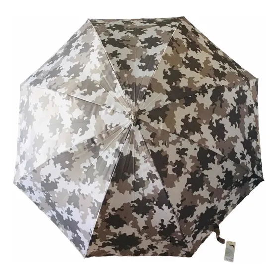 Paragua Grande Camuflaje Hombre Calidad Japonesa