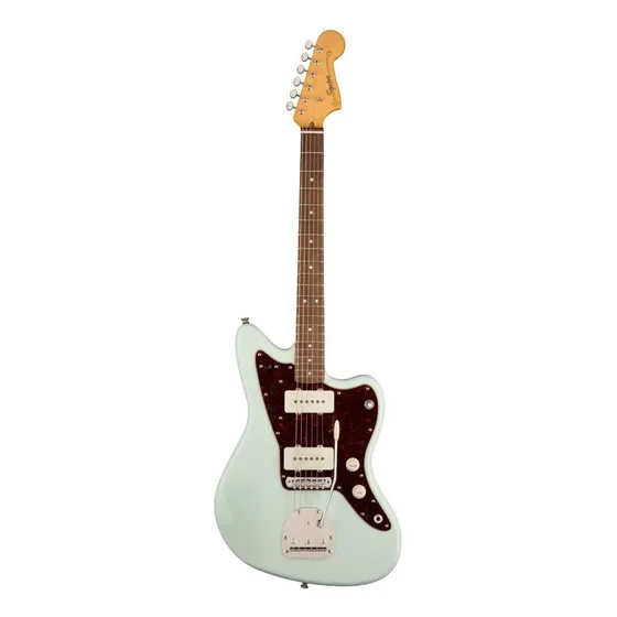 Guitarra elétrica Squier by Fender Classic Vibe '60s Jazzmaster de choupo sonic blue brilhante com diapasão de louro indiano