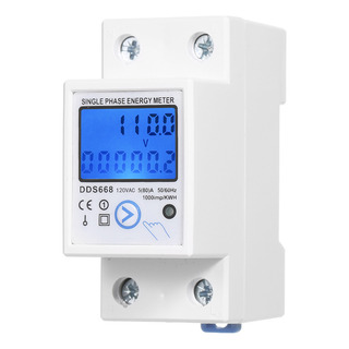 Medidor Elétrico Monofásico Ac 120v Com Botão De Reset Medidor Elétrico Monofásico Ac 120v Com Botão De Reset