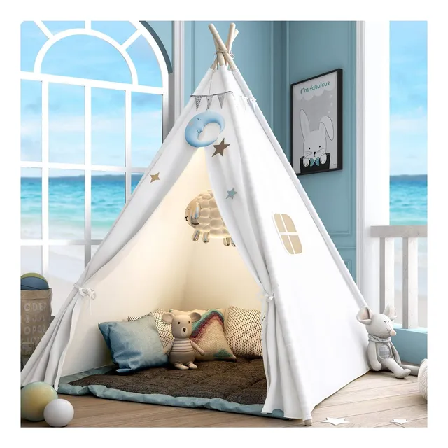 Sumerice Teepee Tienda De Juego Para Niños Con Estuche De De