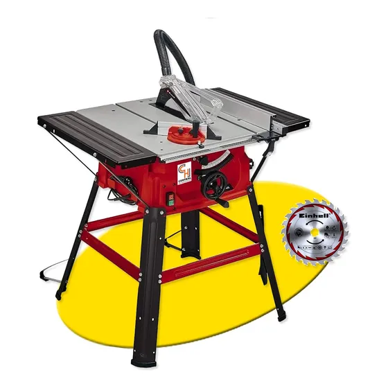Sierra Circular De Banco Einhell Mesa + Disco Tipo Dewalt Bosch Cierra Escuadradora Carpinteria Madera Carpintero