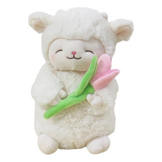 Rx 1pcs Corderito Tulipan Cordero Peluche Felpa Tik Tok Rx 1pcs Corderito Tulipan Cordero Peluche Felpa Tik Tok