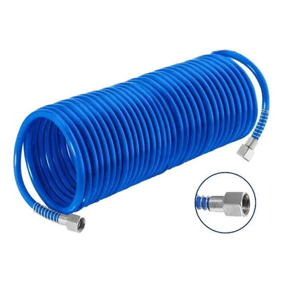 Manguera En Espiral Para Compresor De Aire 10 Metros