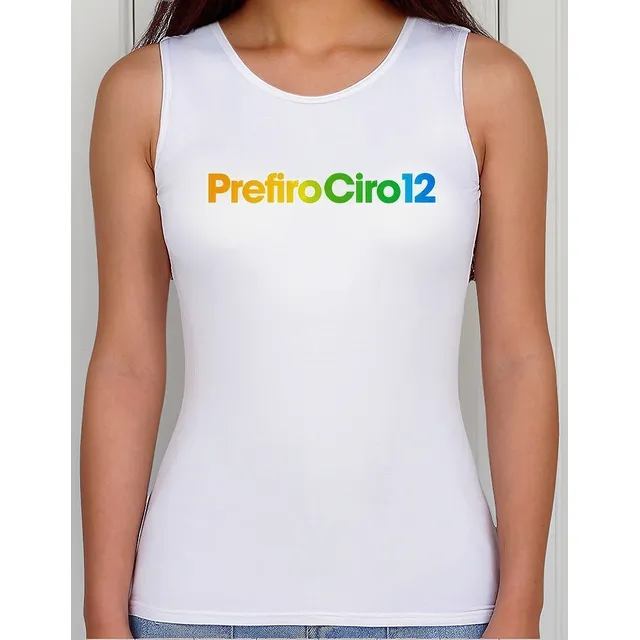 Regata Feminina Ciro Gomes - Prefiro Ciro 12