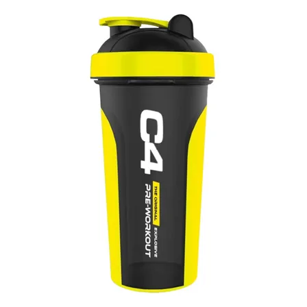 Shaker Cellucor Negro Y Amarillo 700ml - C4