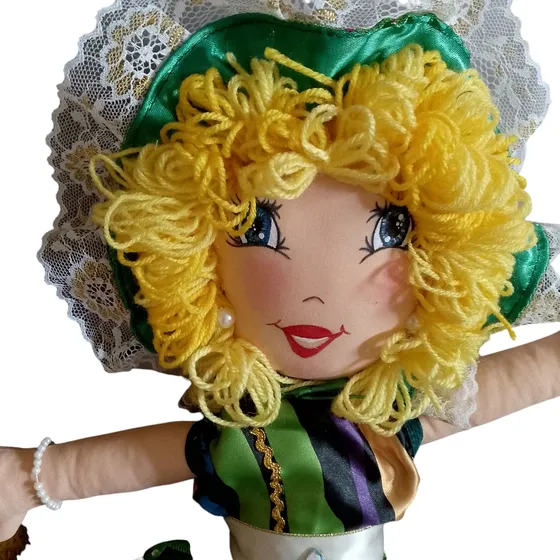 Muñeca De Trapo Artesanal 50cms