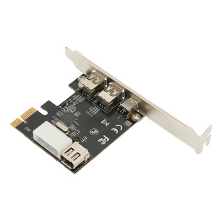 Tarjeta Pcie Firewire 1394a De 4 Puertos, 1 A 2,5 Gbps De Al Tarjeta Pcie Firewire 1394a De 4 Puertos, 1 A 2,5 Gbps De Al
