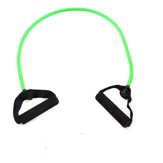 Extensor Elástico + Cuerda De Saltar Ejercicios Gym Fitness Turquesa