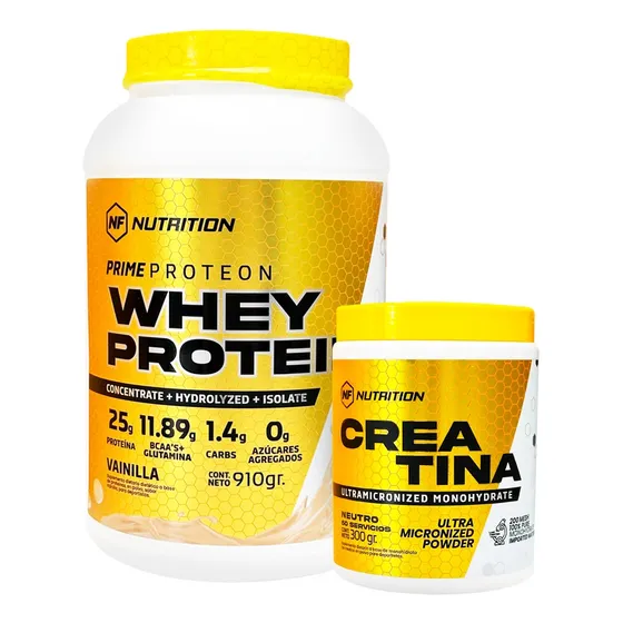 Nf Nutrition - Proteina Whey Protein + Creatina 300g