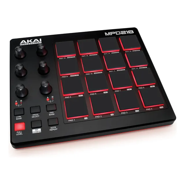 Akai Professional Mpd 218 - Controlador Midi Usb Con 16 Pads