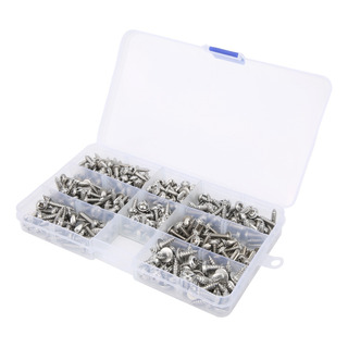 Tornillos Autorroscantes, 340 Piezas De Tornillería De Acero Tornillos Autorroscantes, 340 Piezas De Tornillería De Acero