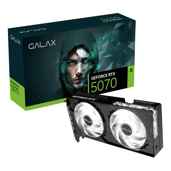 Mercado Livre Gpu Galax Rtx 5070 1-click Oc, 12gb, Gddr7, 57non7mdbroc image
