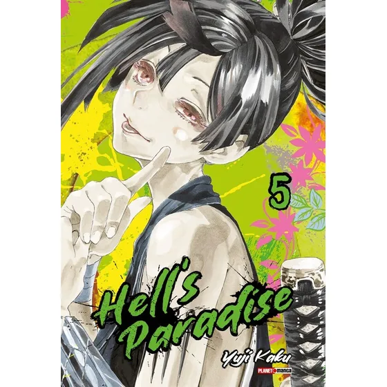 Hell's Paradise Vol. 5, de Yuji Kaku. Hell's Paradise, vol. 5. Editorial Panini Brasil LTDA, tapa mole en português, 2022