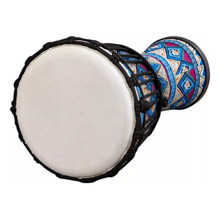 Tambor Africano Portátil Con Patrón De Djembé Africano Tambor Africano Portátil Con Patrón De Djembé Africano