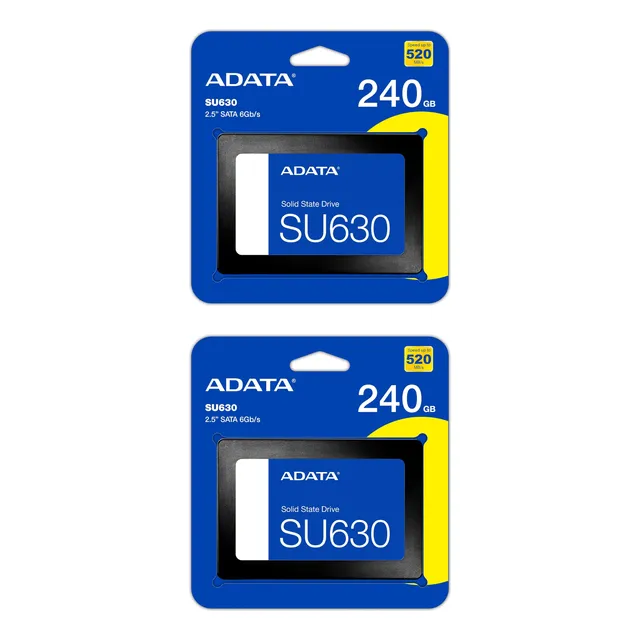 Kit 2 Disco Solido Adata 240gb Ssd Interno Asu630ss-240gq-r