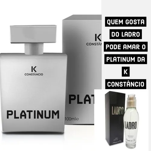 Deo Colonia Platinum 100 Ml - K Constancio Ladro