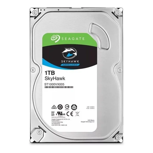 Disco Duro Interno Seagate Skyhawk Surveillance St1000vx005 1tb