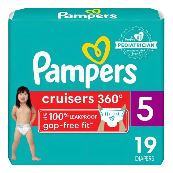 Pañalpampers Cruisers 360 Etapa 5 - Unidad Género Sin género Tamaño Extra grande (XG)