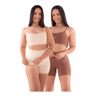 Kit 2 Conjuntos Fitness Feminino De Academia Alta Qualidade Kit 2 Conjuntos Fitness Feminino De Academia Alta Qualidade