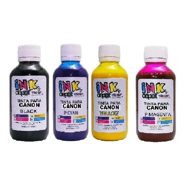 4 De 250ml Tinta Compatible Con Canon Gx6010 Gx7010 Gi16