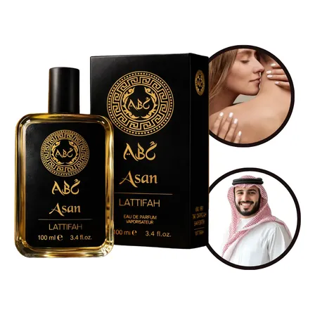 Perfume Árabe Barato Asan Asad Abc Lattifah Masculino 100ml