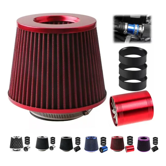 Filtro De Alto Flujo Universal Y Tornado Turbina Para Auto