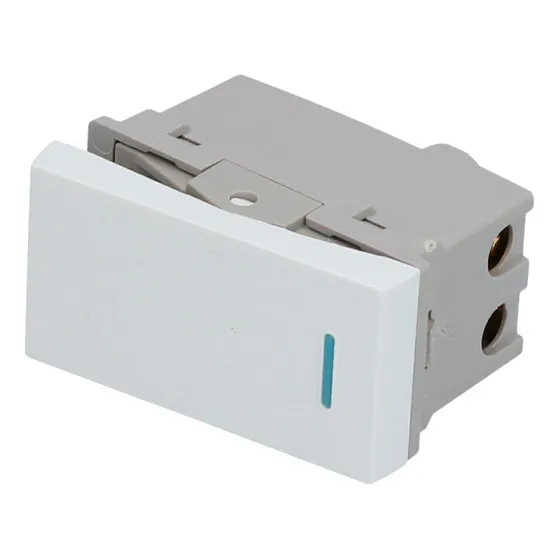 Paq C/20 Interruptor 3 Vías 1/3, Línea Premium, Color Blanco