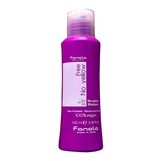 Shampoo Matizador Vegano No Yellow Fanola 100ml