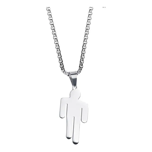 Collar Billie Eilish Colgante  Acero Inoxidable 