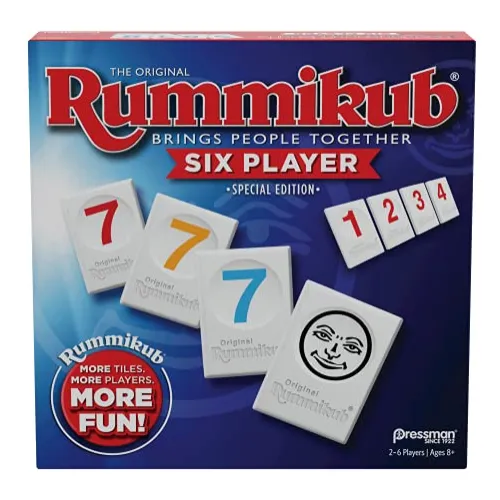 Rummy Tile Game Pressman Rummikub +8 Years