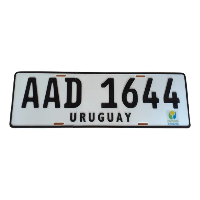 Matriculas Provisorias Para Auto En Relieve