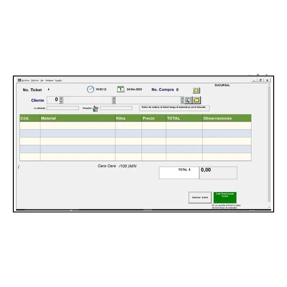 Software Para Control De Chatarra