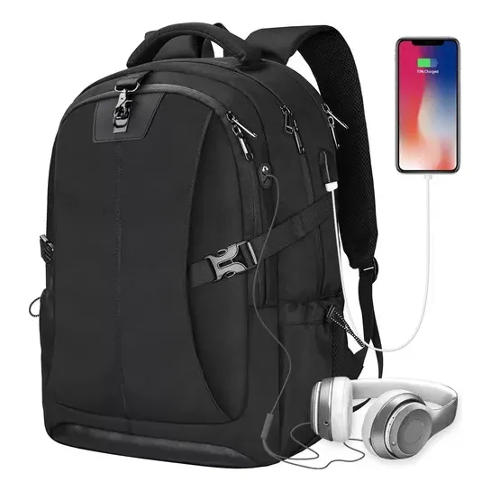Mochila Para Laptop De 17 In, Antirrobo Impermeable P/hombre